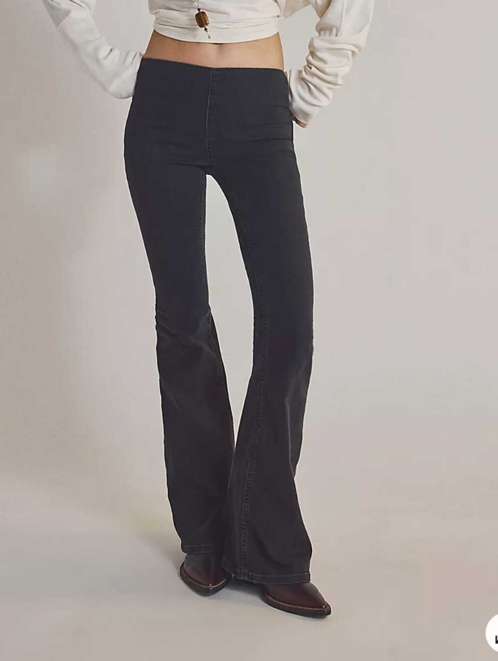Free People We The Free Penny Pull-On Flare Jeans